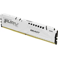 Kingston FURY Beast White DDR5 32GB 6000MT/s CL30 DIMM (1x32GB) EXPO/XMP - Operační paměti