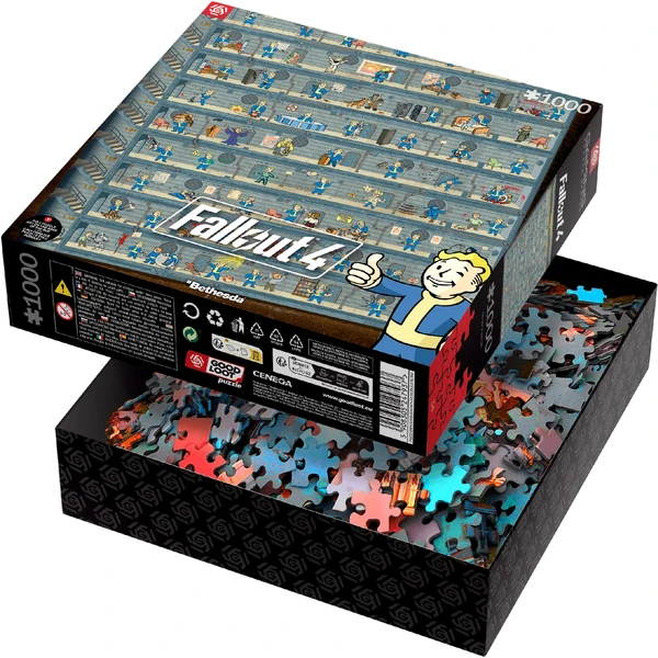 Puzzle Gaming: Fallout 4 - Perk Poster (1000) - Puzzle - Obrázek J2QE000N01