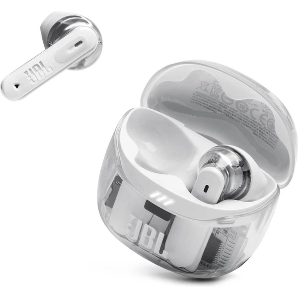 JBL Tune Flex 2 bezdrátová sluchátka průhledná bílá - Sluchátka - Obrázek J2SB000K01
