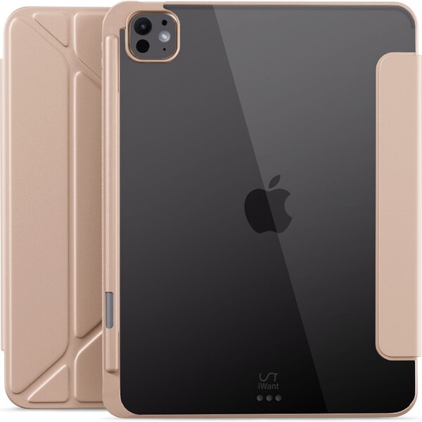 iWant Hero flipové pouzdro Apple iPad Pro 11" (2024) růžové Růžová