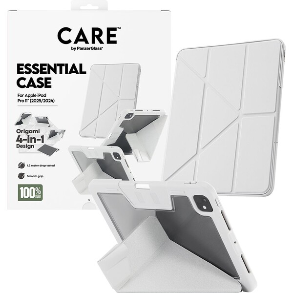 PanzerGlass® CARE 4v1 Essential pouzdro Apple iPad Pro 11" (2025/2024) šedé