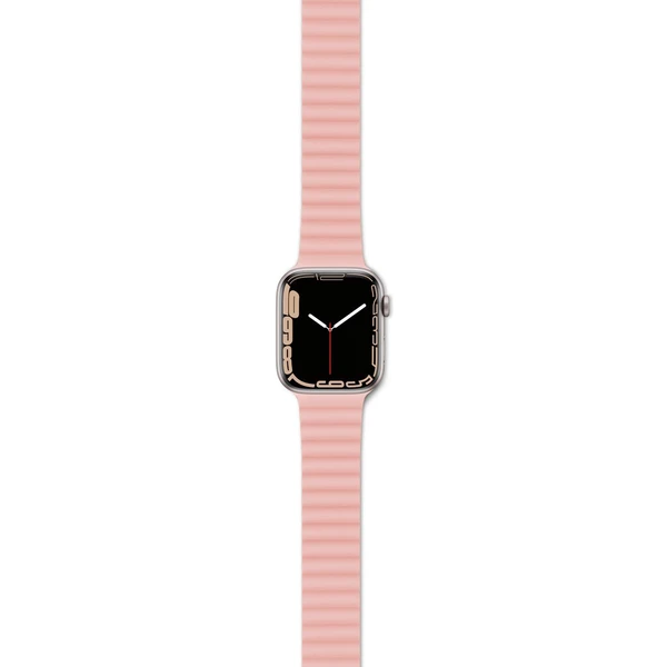 Epico Watch Strap Magnetic pro Apple Watch 42/44/45/49 mm růžová/šedá - Řemínky - Obrázek J350000601