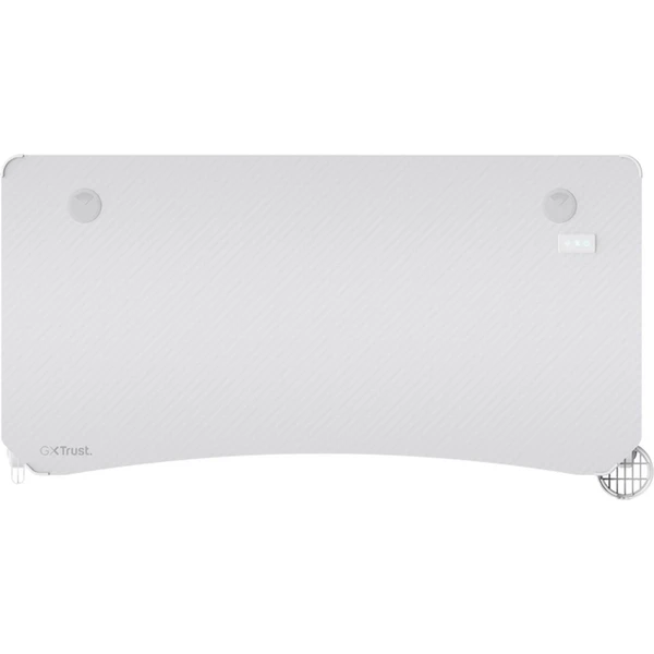 Trust GXT709W Luminius RGB herní stůl bílá - Stoly - Obrázek J362000O01