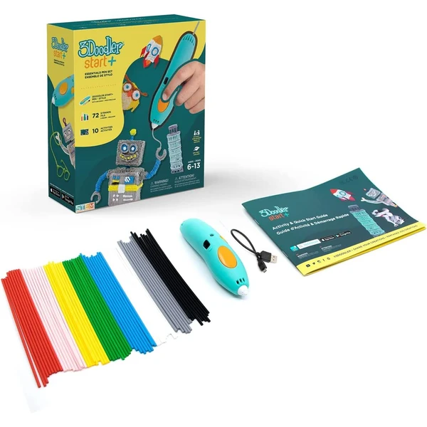 3Doodler 3D pero Start+ 72 náplní + 12 šablon - 3D Pera - Obrázek J370000K01