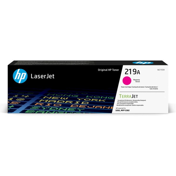 Toner HP W2193A, č. 219A - purpurový