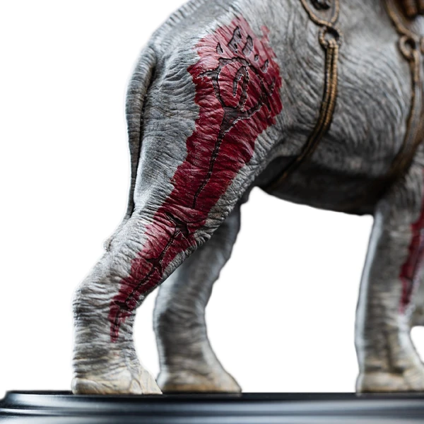 Soška Weta Workshop Lord of the Rings Trilogy - Miniature Mumak in Battle 16,5 cm - Sochy a sošky - Obrázek J42H000L01