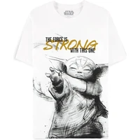 Tričko DifuzedThe Mandalorian - The Force Is Strong L - Trička