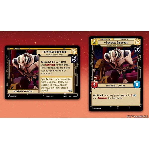 Star Wars: Unlimited - Twilight of the Republic Two-Player Starter - Star Wars TCG - Obrázek J4M9000O01