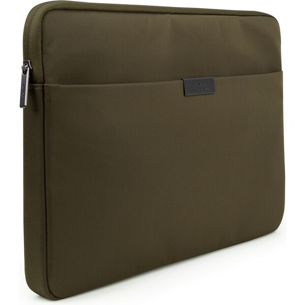 UNIQ Bergen pouzdro pro notebook do 14” olivově zelené