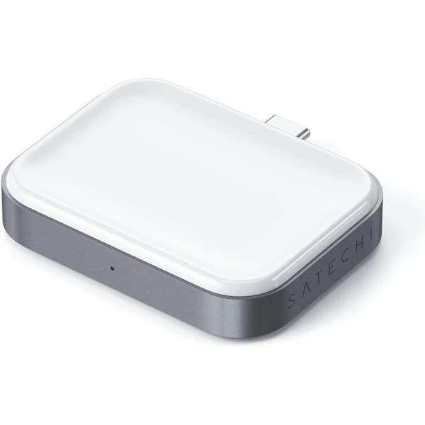 Satechi USB-C Wireless Charging Dock AirPods (5W) vesmírně šedý - Nabíječky - Obrázek J5AT000501