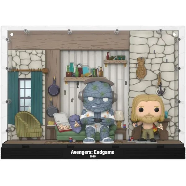 Funko POP! #05 Moments Deluxe: Endgame - Thor’s House (Miek, Korg, Thor) - Funko POP! - Obrázek J5DE000L01