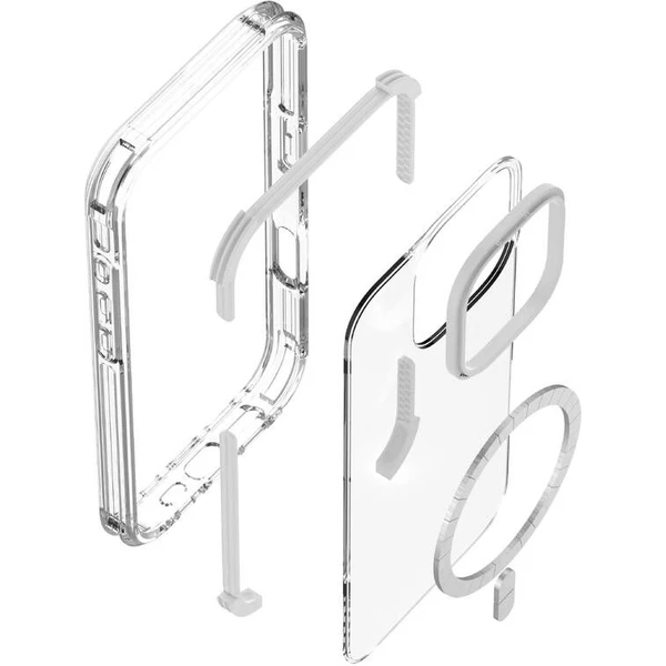 Cubenest MagPro Strong Guard kryt iPhone 16 Pro přírodní titan - Pouzdra - Obrázek J5DF000L01