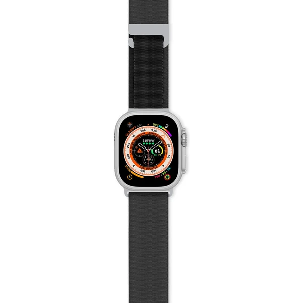 Epico Alpine řemínek 42/44/45/49 mm černý - Řemínky - Obrázek J5F4000701