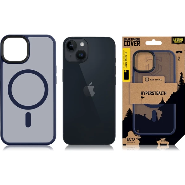 Tactical MagForce Hyperstealth kryt iPhone 14 Deep Blue - Pouzdra - Obrázek J5G1000701