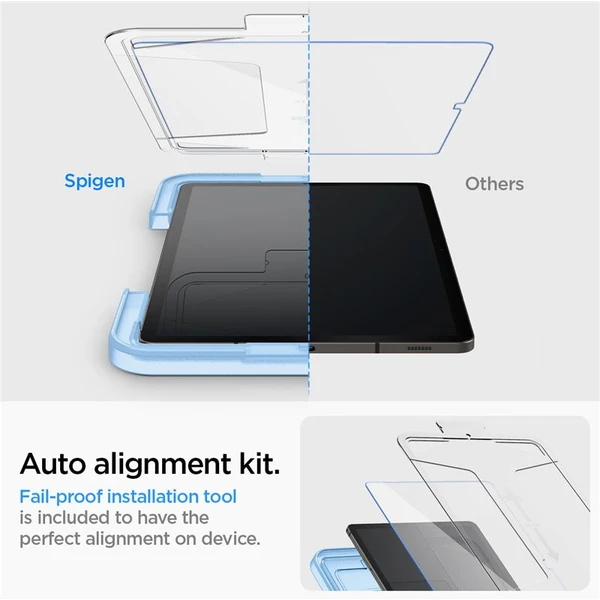 Spigen Glass tR EZ Fit 1 Pack tvrzené sklo Samsung Galaxy Tab S9+/Tab S10+ - Ochranné folie a skla - Obrázek J5JA000601
