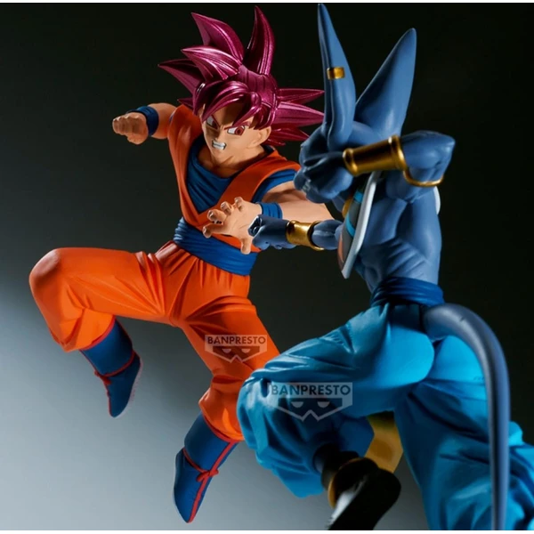Figurka Bandai Dragon Ball Super - Match Makers Super Saiyan God Son Goku 12 cm - Figurky - Obrázek J5YL000K01