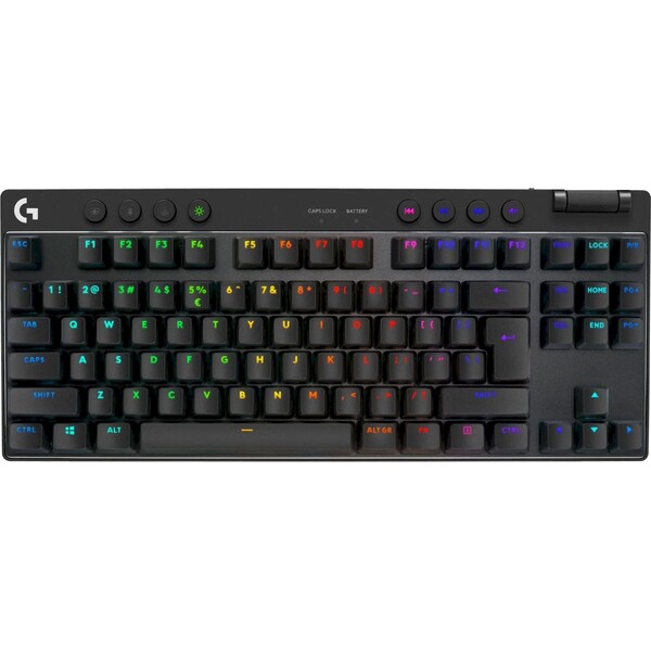Logitech G PRO X TKL LIGHTSPEED Tactile 920-012136 Černá