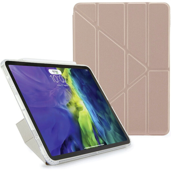 PI Metallic Origami PIP045-63C-Q pro iPad Air 10.9" (2020) růžovo-zlatý