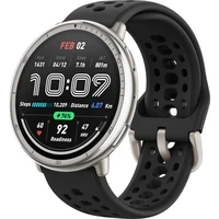 Amazfit Active 2 sportovní silikonové chytré hodinky černé - Chytré hodinky