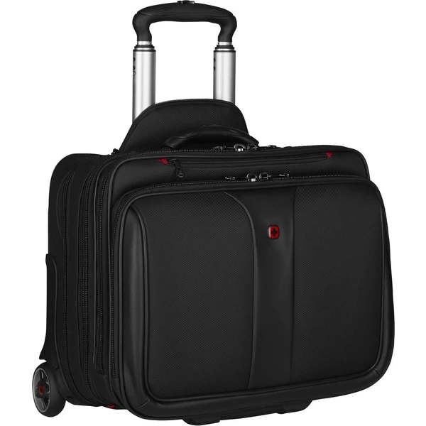 WENGER PATRIOT  17" dvojitá business brašna na kolečkách černá - Batohy - Obrázek J6P2000N01