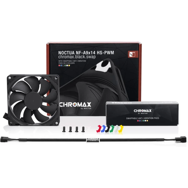 Noctua NF-A9x14 HS-PWM CH.BK.S - Ventilátory pro PC - Obrázek J6RR600301
