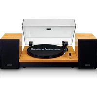 Lenco LS-300 gramofon se samostatnými reproduktory hnědý - Gramofony
