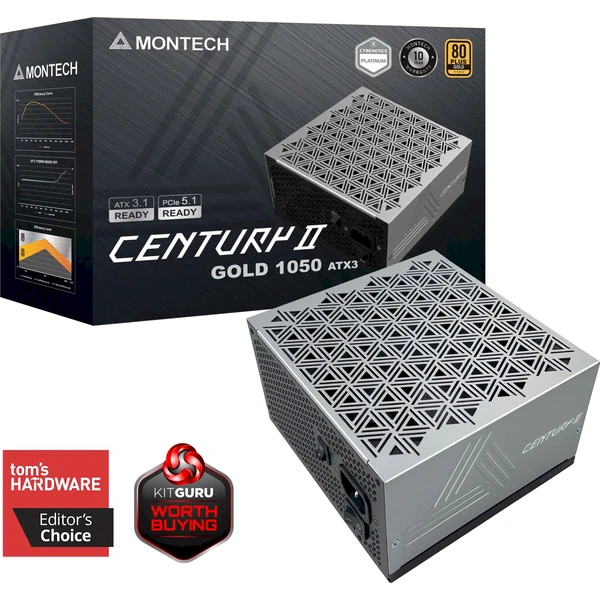 Montech CENTURY II 1050W - Zdroje - Obrázek J6YL000K01