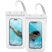 Spigen Aqua Shield voděodolné pouzdro A601 2 Pack bílé - Pouzdra