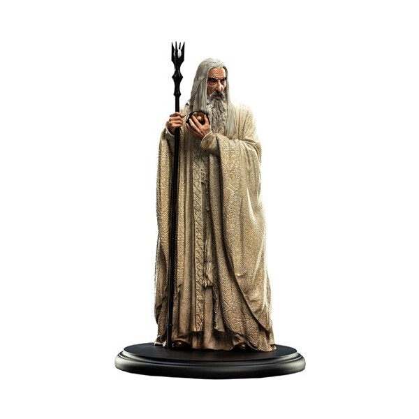Soška Weta Workshop LOTR - Saruman Miniature 19 cm
