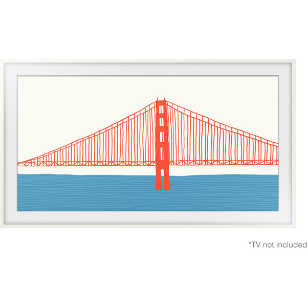 Samsung výměnný rám pro Frame TV 43" bílý Bílá