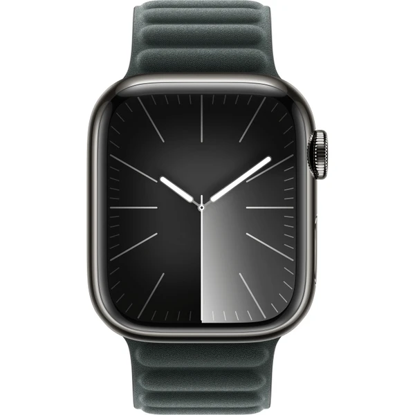 Apple Watch 41/40/38mm listově zelený magnetický tah M/L - Řemínky - Obrázek J829000601