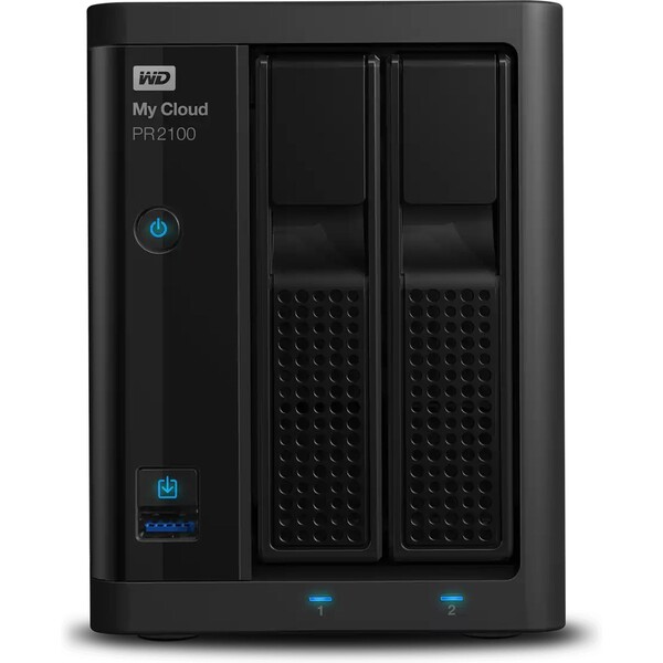 WD My CLOUD PR 2100, 16 TB (2x8TB) 3,5", RJ45, NAS