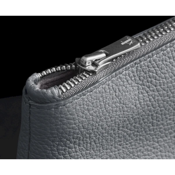 Woolnut Leather Pouch kožené pouzdro šedé - Organizéry - Obrázek J868000701