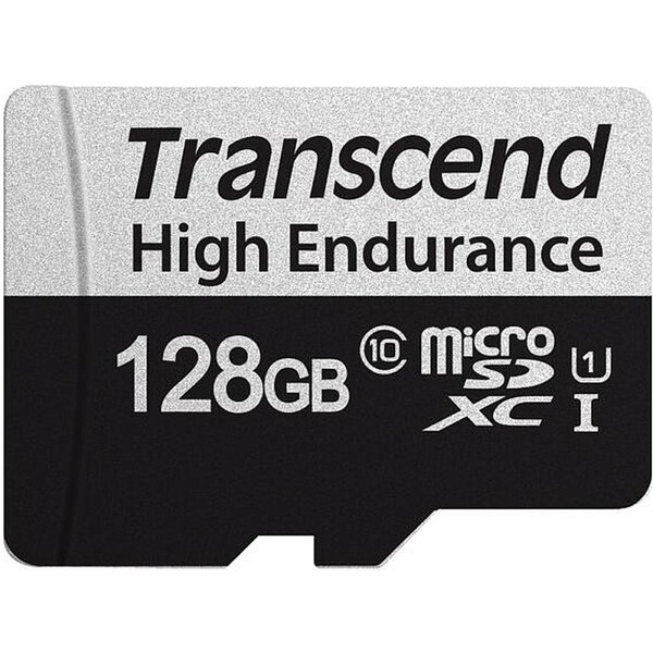 Transcend microSDXC UHS-I U1 128GB TS128GUSD350V Černá