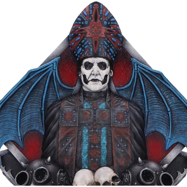 Nástěnná plaketa Nemesis Now Ghost - Papa Emeritus IV 29,5 cm - Dekorace - Obrázek J8EE000K01