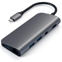 Satechi Multimedia hub vesmírně šedý - USB huby