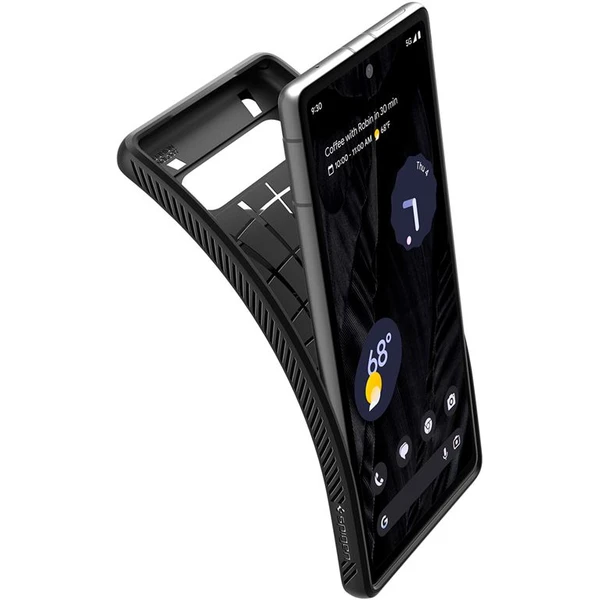 Spigen Liquid Air kryt Google Pixel 7a černý - Pouzdra - Obrázek J8V1000701