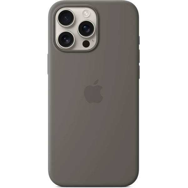 Apple silikonový kryt s MagSafe na iPhone 16 Pro Max skálově šedý - Pouzdra - Obrázek J959000L01