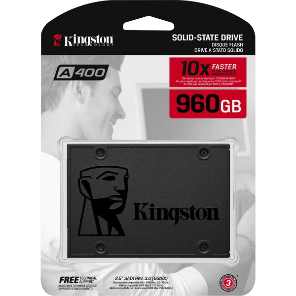 Kingston A400 SSD 2.5'' 960GB - SSD disky - Obrázek J9HV000501