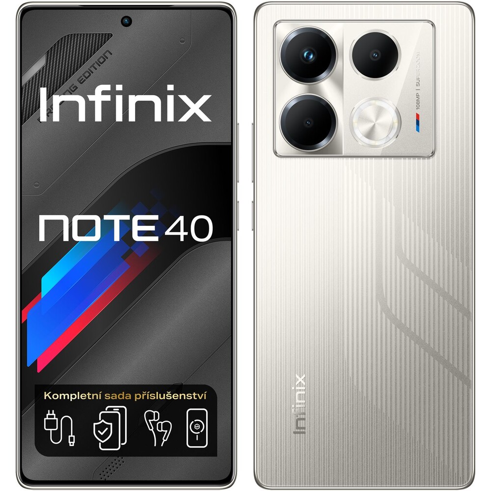 Infinix Note 40 8GB/256GB stříbrný
