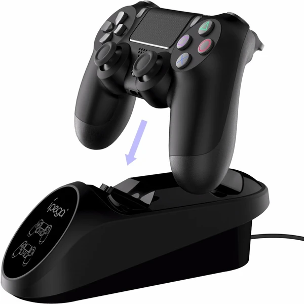iPega dvojitý nabíjecí dok pro PS4 ovladače - Nabíječky - Obrázek J9OR000301