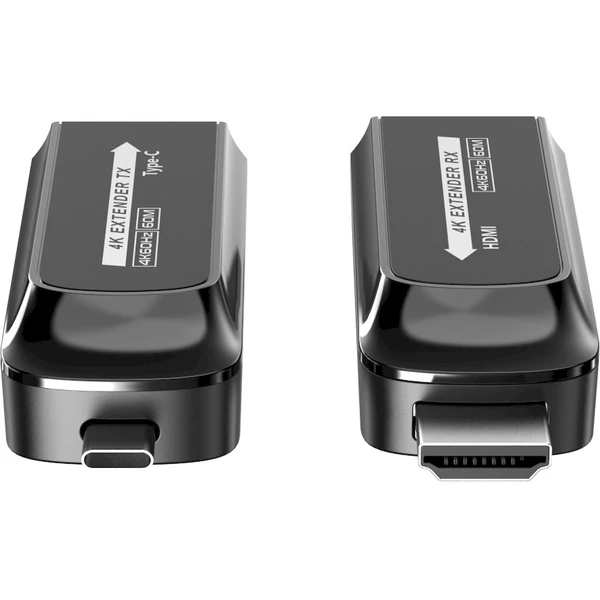 PremiumCord USB-C na HDMI extender přes Cat5e/6/6a 4K@60Hz na 60m - Ostatní - Obrázek J9PF000K01