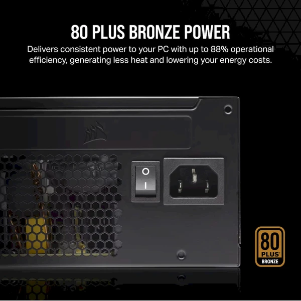 Corsair CX650 650W - Zdroje - Obrázek J9RK000K01