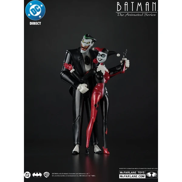 Akční figurky McFarlane Toys Batman: The Animated Series - Harley Quinn and Joker (Gold Label) 15 cm - Figurky - Obrázek J9YM000K01