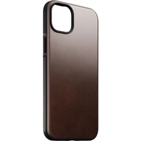Nomad Modern Leather MagSafe Case iPhone 14 Plus tmavě hnědá - Pouzdra