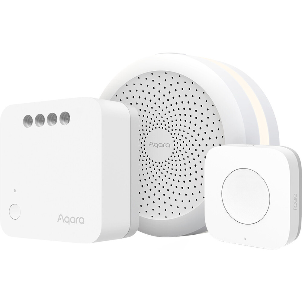 AQARA Starter Pack 3 HUB M1S + Switch T1 (No Neutral) + Wireless