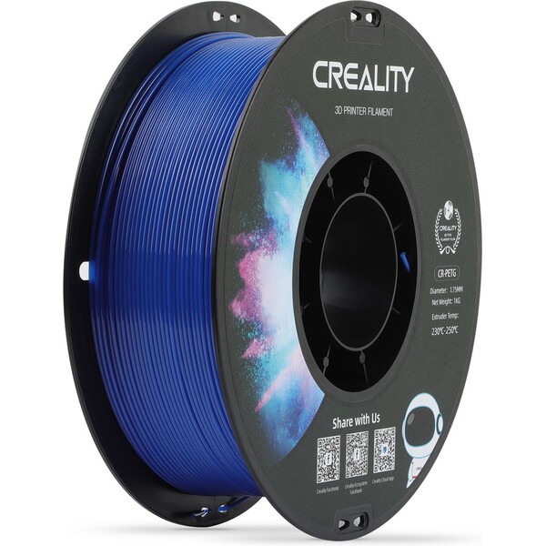Creality CR-PETG filament 1,75 mm 1 kg modrá Modrá