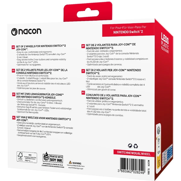 Nacon set volantů pro Switch 2 - Volanty - Obrázek JBMF000J01