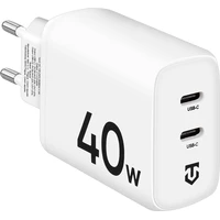 Tactical Base Plug Dual síťová nabíječka (40W) bílá - Nabíječky