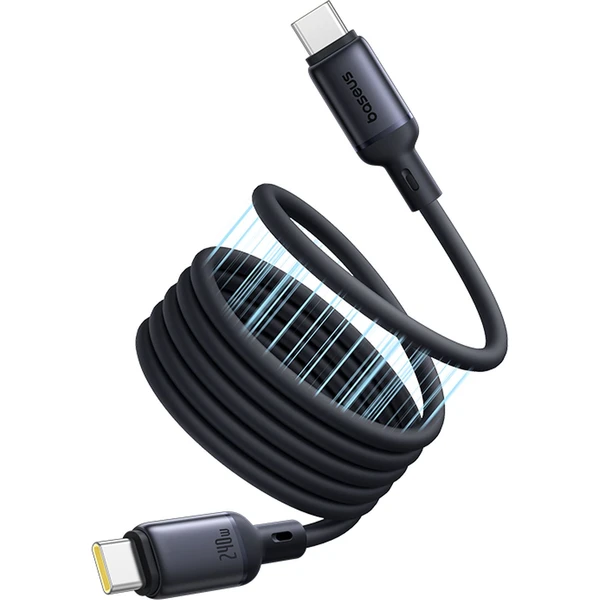 Baseus PicoGo USB-C/USB-C magnetický napájecí kabel 240W 1m černý - Kabely a redukce - Obrázek JCGE000L01